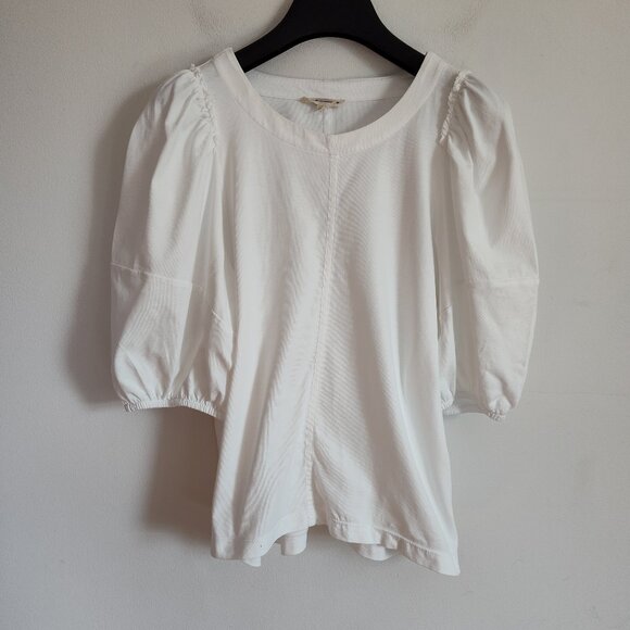 Madewell Tops - Ladies SZ M Madewell White Balloon Sleeve T-Shirt